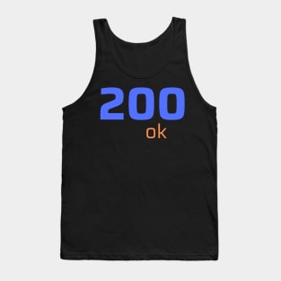 200 OK Tank Top